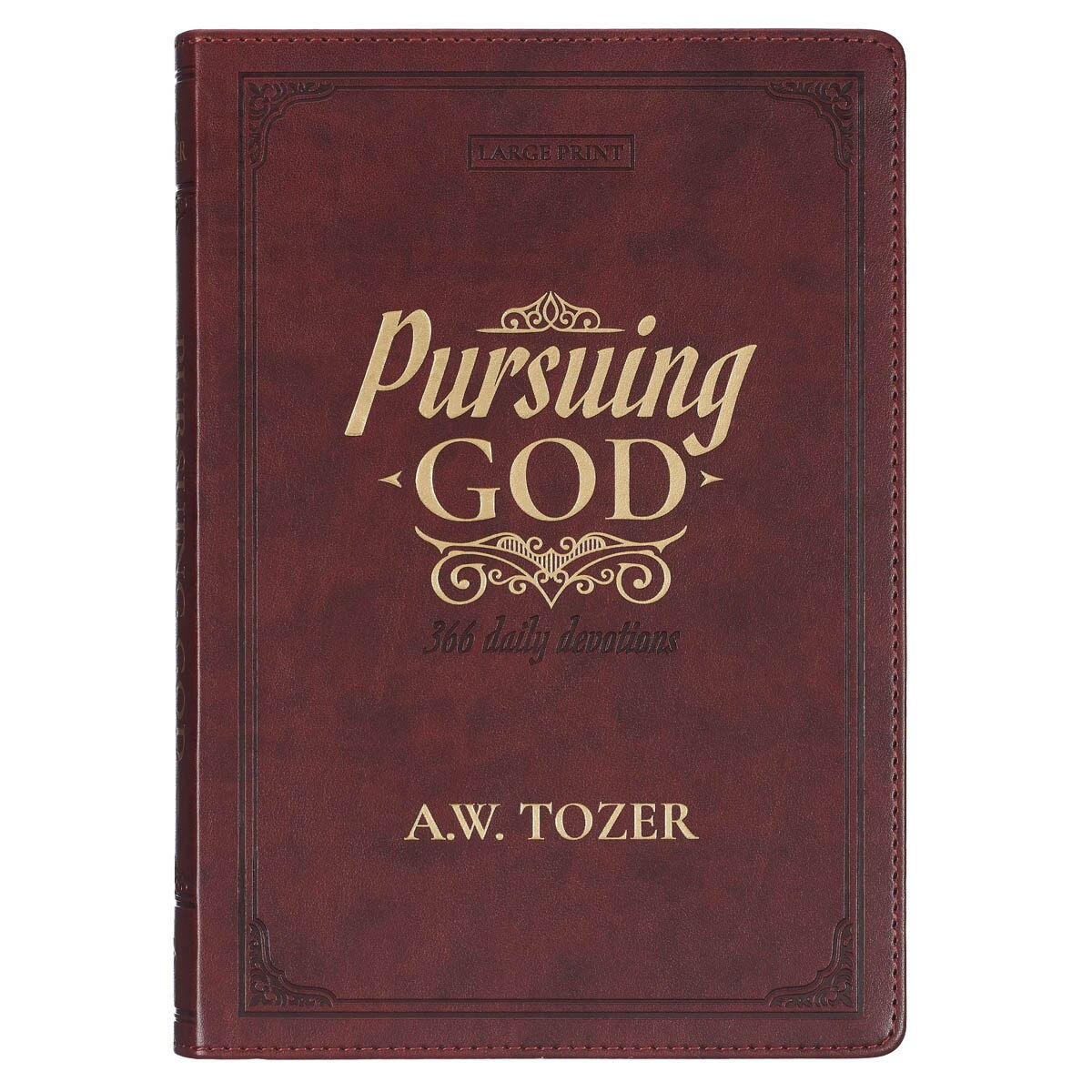 Devotional Pursuing God - Faux Leather