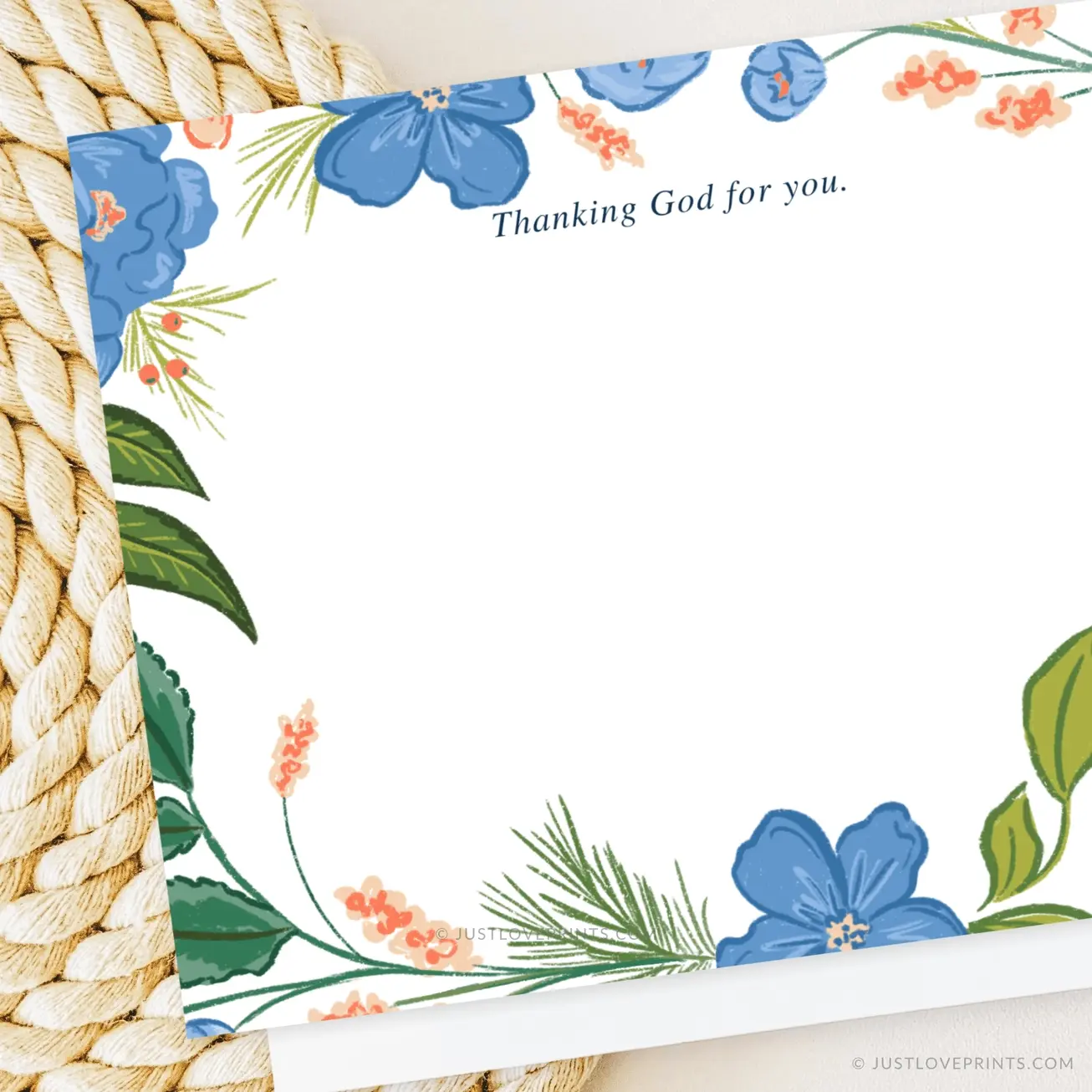 Thanking God For You Note Card Pack