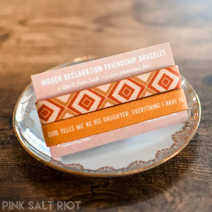 Thumbnail: Elastic Friendship Bracelet -  I Do Not Fear Lack