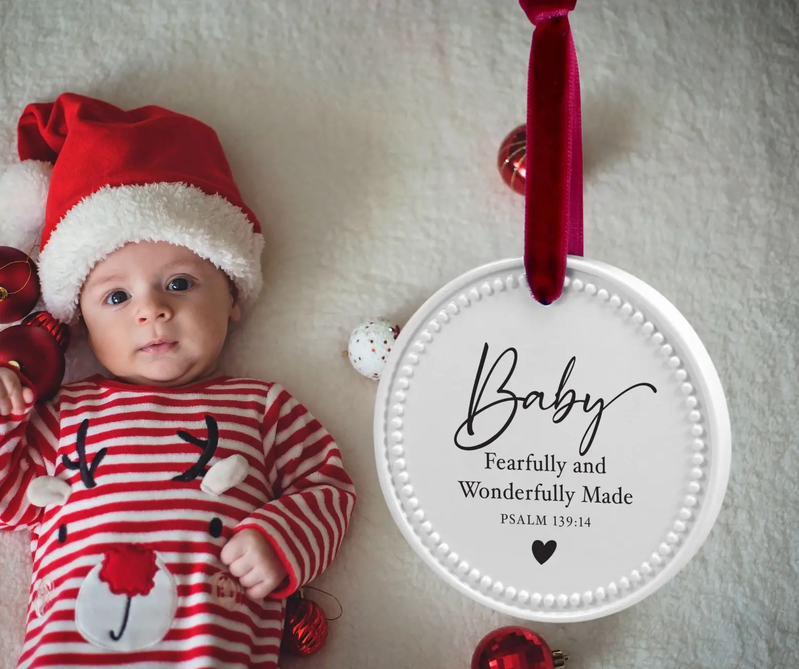 Christmas Ornament Fearfully Wonderfully Made