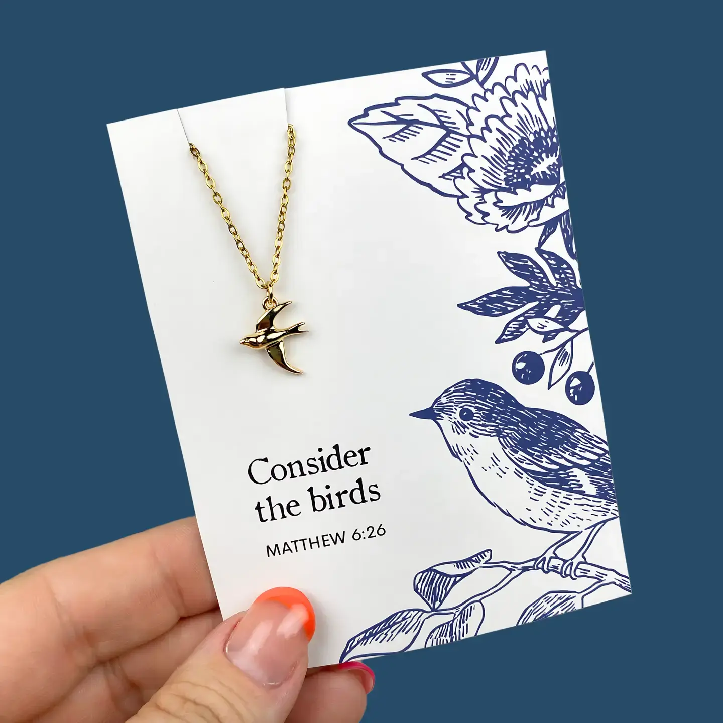 Consider the Birds Charm Necklace