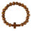 Thumbnail: Wood Bead Bracelet - Dark Brown