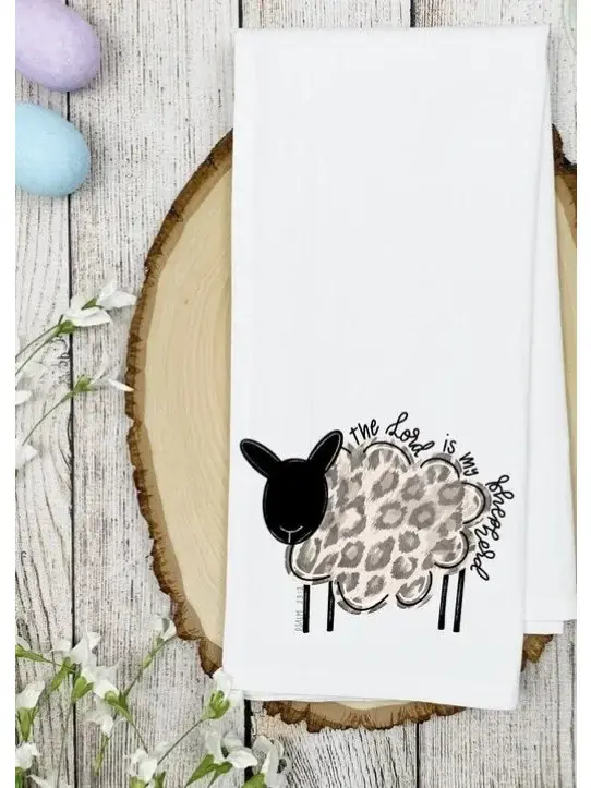 The Lord Is My Shepherd Hand Towel