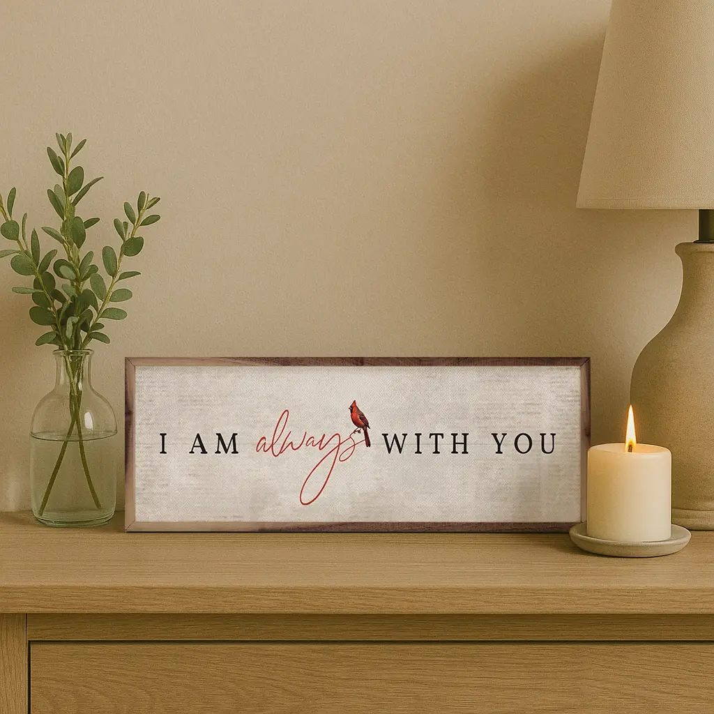 I Am Always with You Sign