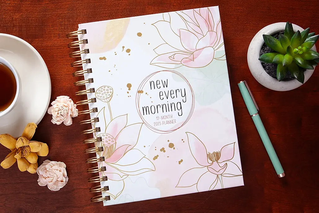New Every Morning 2025 Planner, Hardcover
