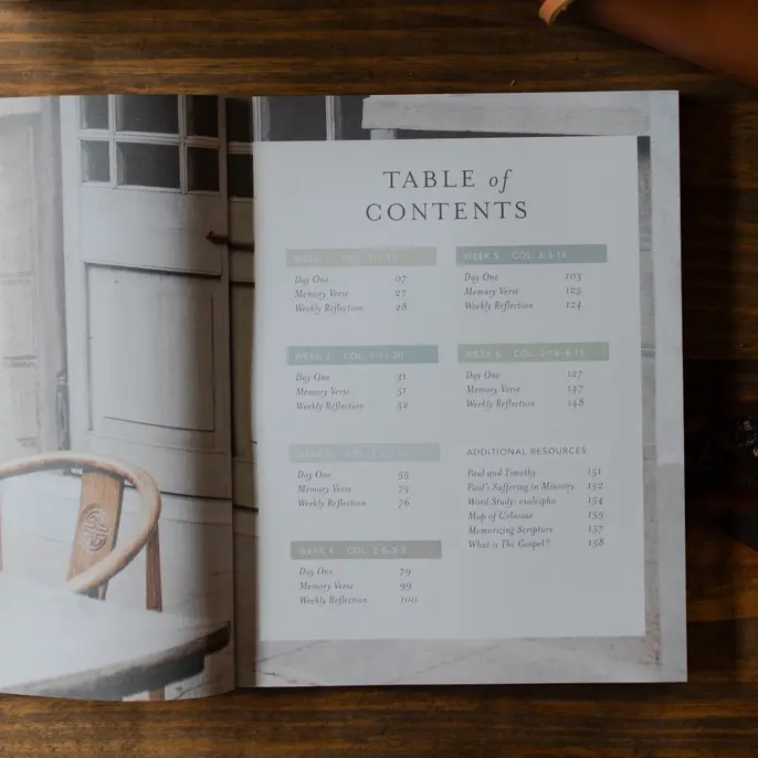 Colossians Rooted in Him Men