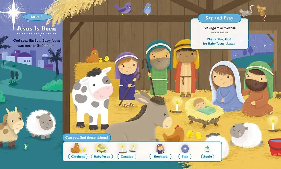 Thumbnail: Say and Pray Bible Seek and Find : First Words, Stories