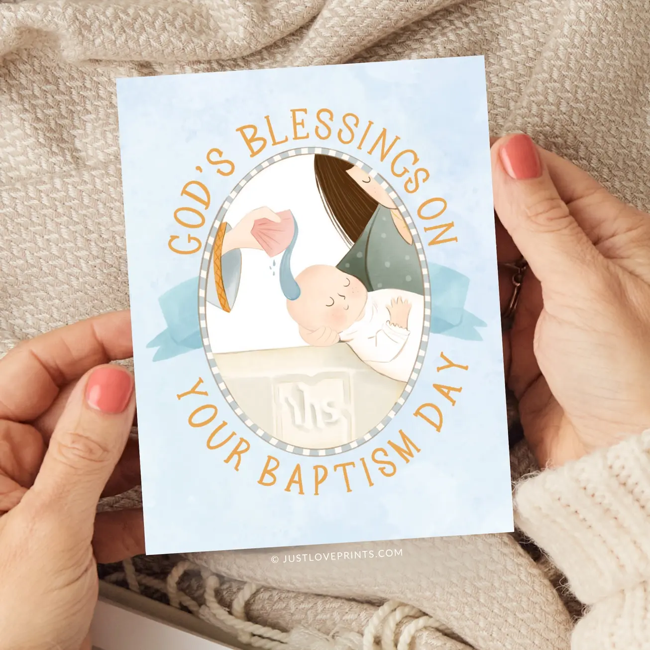 Baptism Day Greeting Card