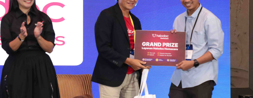 The synergy of success: A moment capturing the formal presentation of accolades against a vibrant corporate backdrop, highlighting dedication and rewarding excellence.