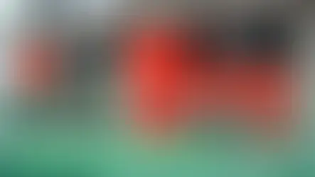 Bank entrance with DBS logos. Red and black color scheme. A person stands at ATMs. Tags below: Finance, Technology, Leadership, DBS, Singapore.