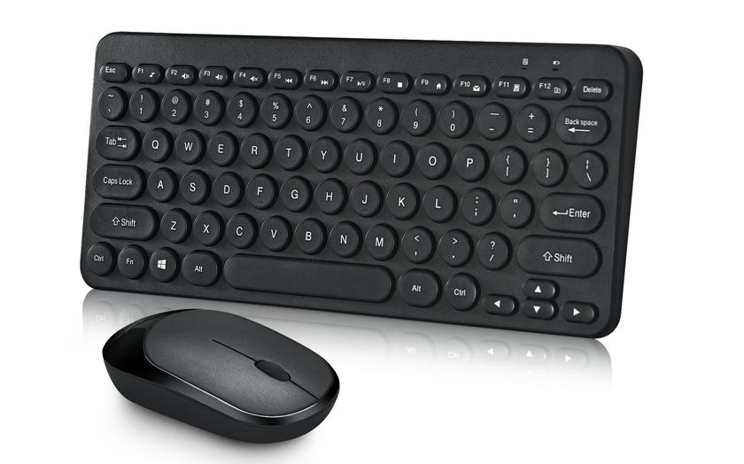 K380 Mini Wireless Keyboard + Mouse - Black View