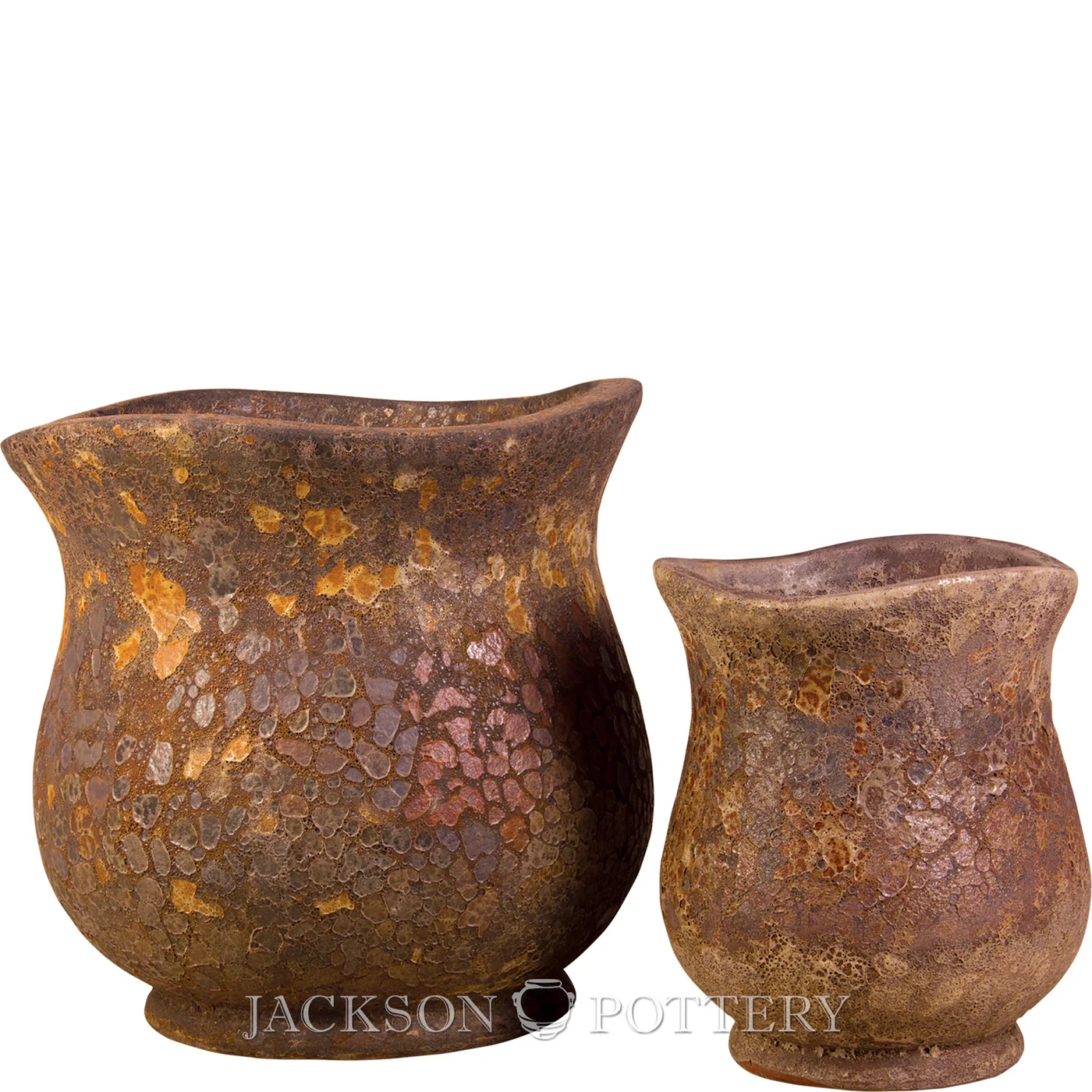 Jackson Pottery Volcano Bay Collection - Maricopa Jar (Volcanic Rust)