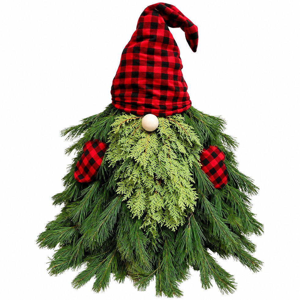 Christmas Evergreen Gnome Workshop