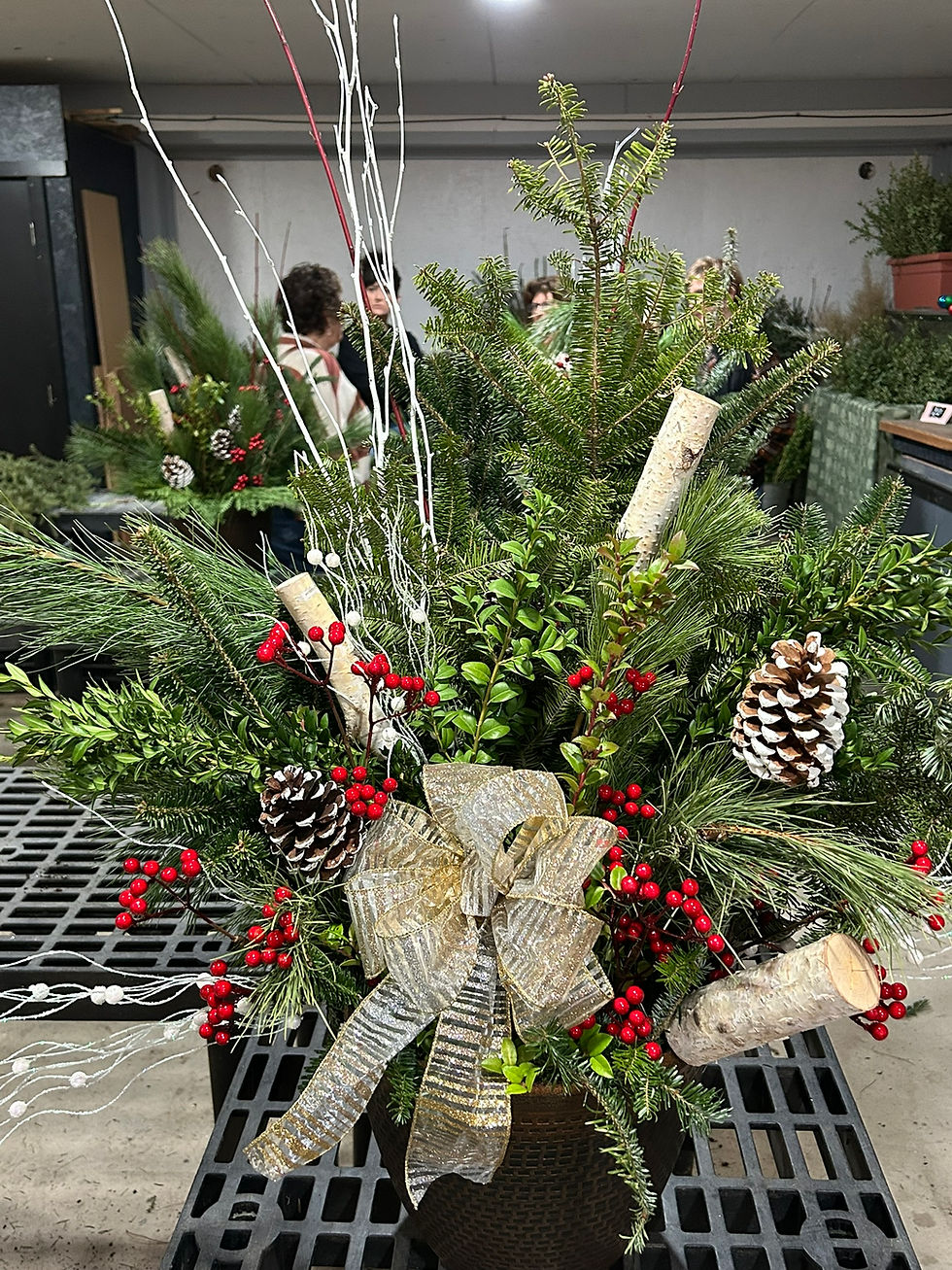 Winter Porch Pot Workshop
