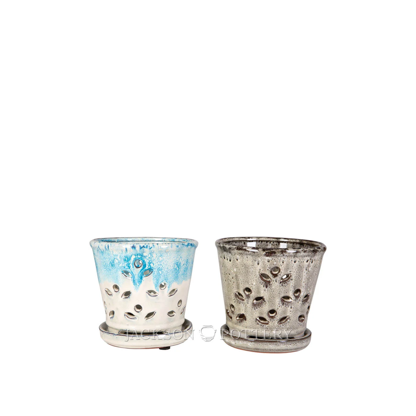 Kai Orchid Pot w_Saucer