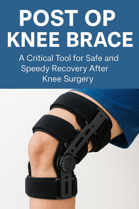 Post Op Knee Brace: A Critical Tool for Safe and Speedy Recovery After Knee Surgery