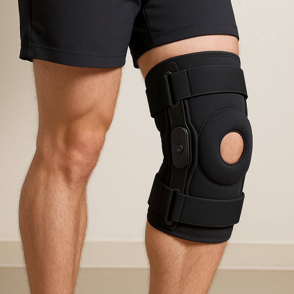 knee brace providing stability