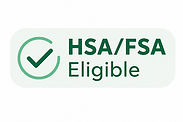 HSA FSA eligible orthopedic knee brace payment badge for BCI orthopedic supports and arthritis mobility braces