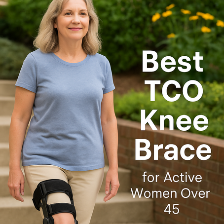 The Best TCO Knee Brace for Women Who Want to Keep Moving Without Pain