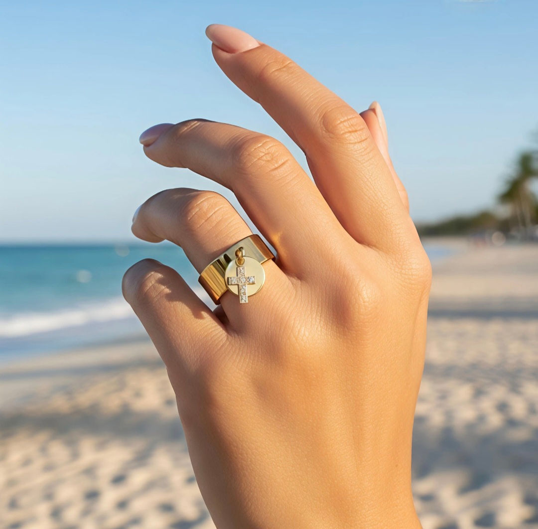 Bague acier inoxydable 