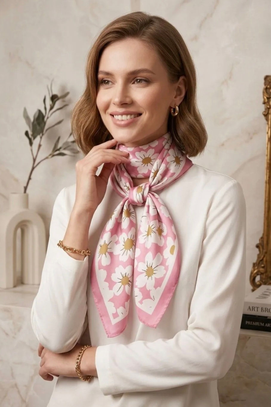 Miniature : Foulard carré 70x70 cm 