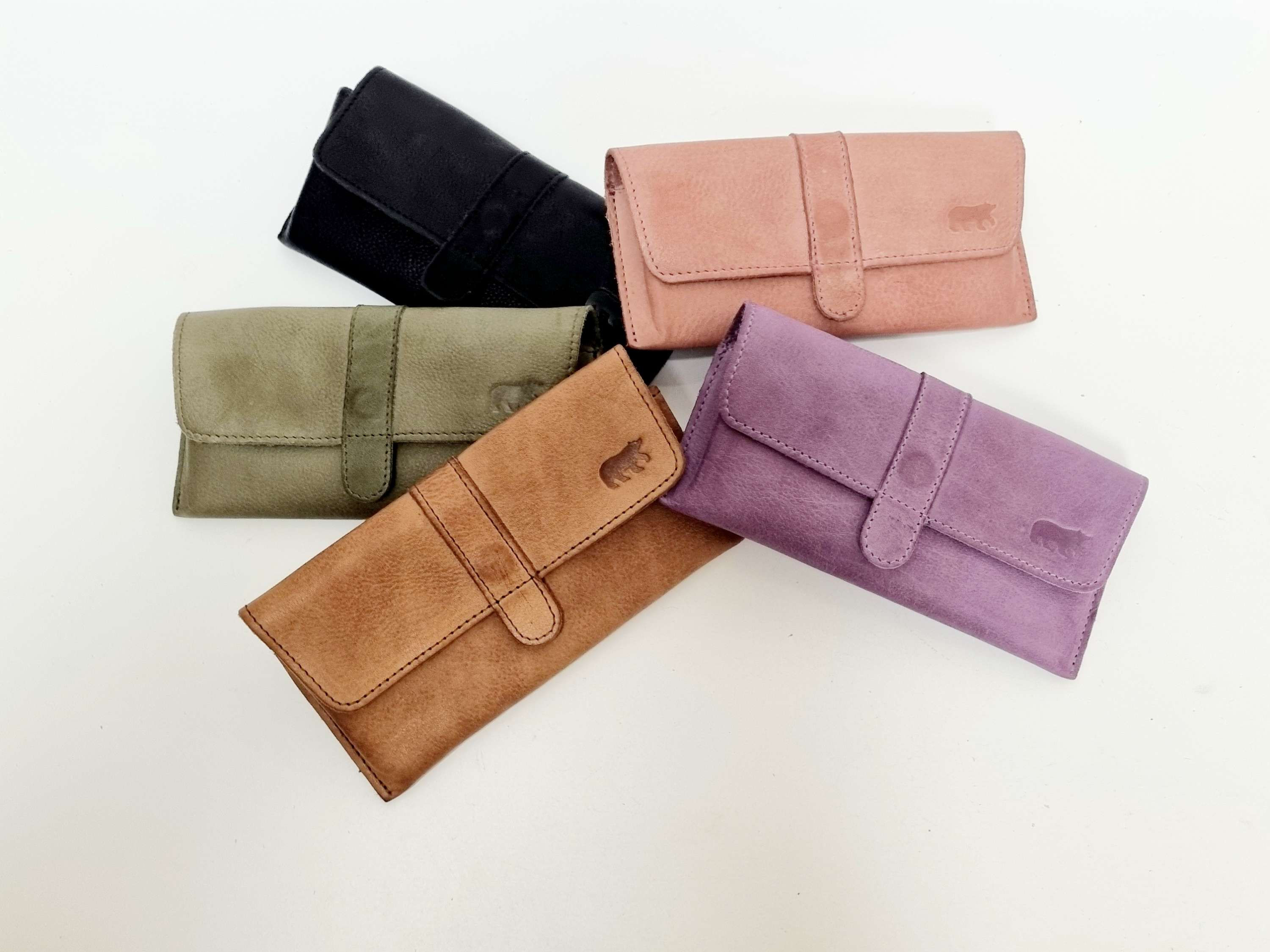 Étui à lunettes Cuir Bear Design 