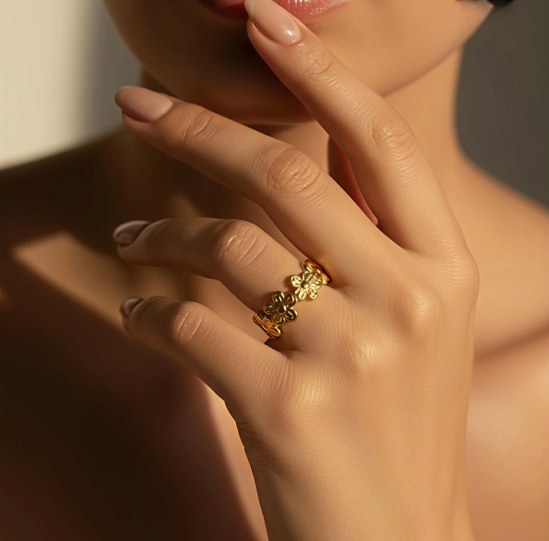 Bague acier inoxydable 
