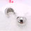 Miniature : Boucles d'oreilles acier inoxydable 