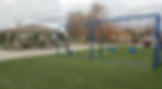 The swings at TownGate Memorial Park in Moreno Valley