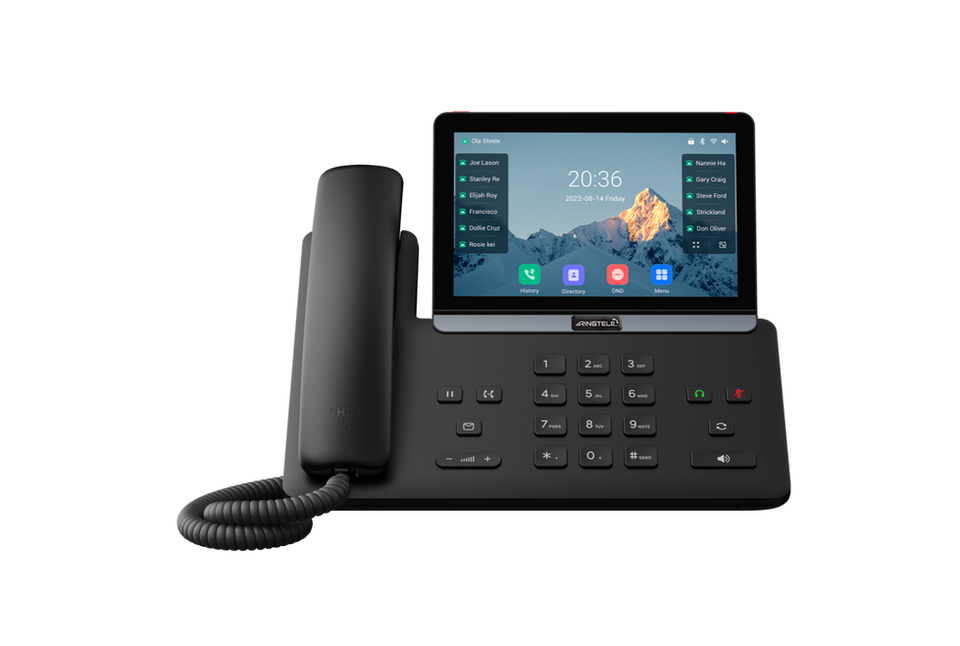 Yealink T87 Desk Phone front view