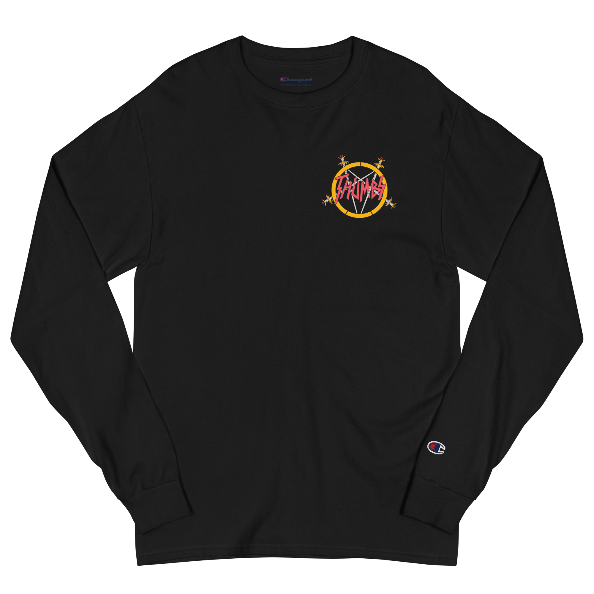 Thumbs X Champion Metal Logo Long Sleeve Shirt