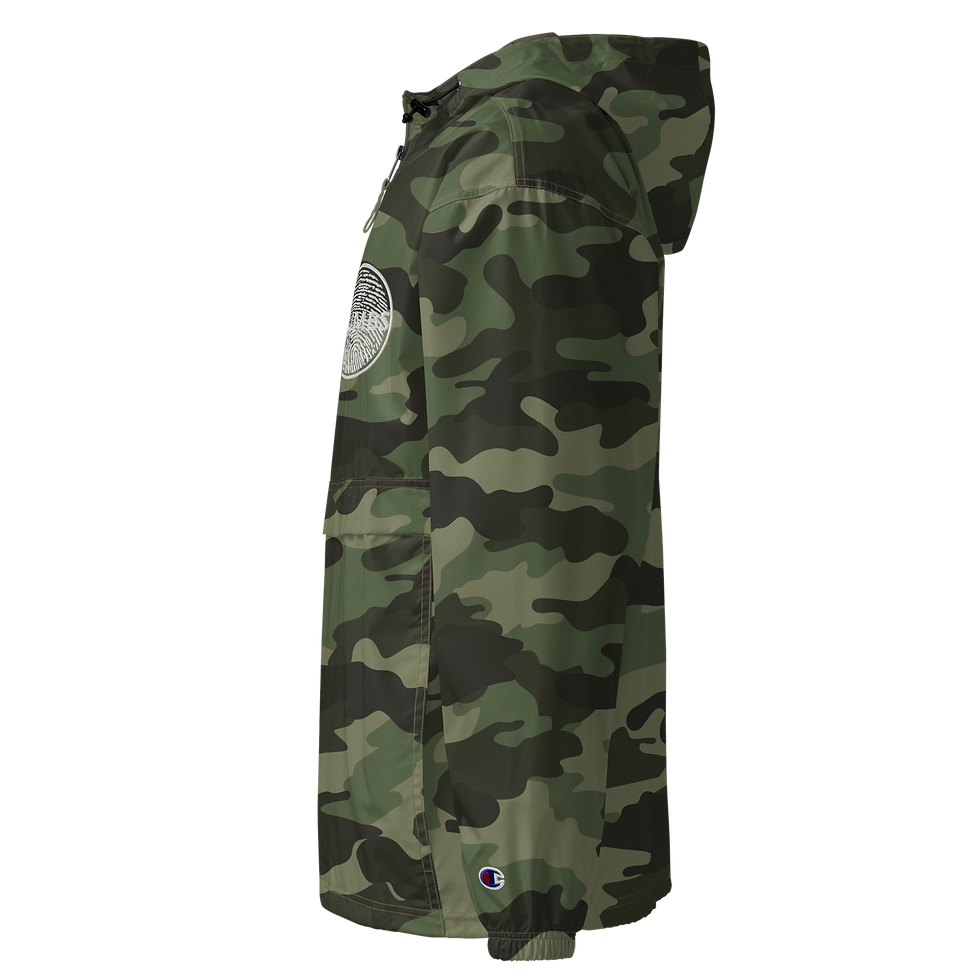 Thumbnail: Embroidered Thumbs Logo Champion Packable Jacket