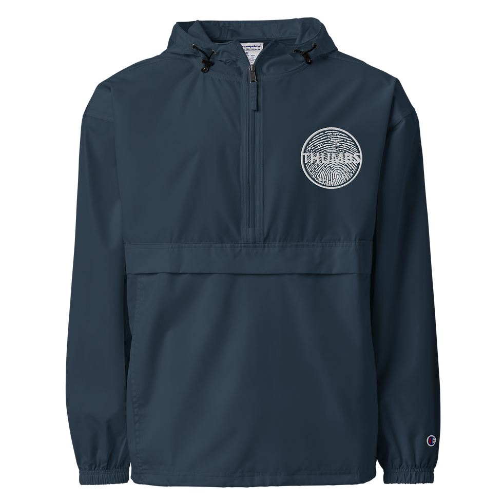 Thumbnail: Embroidered Thumbs Logo Champion Packable Jacket