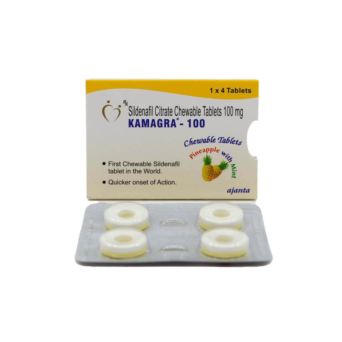 kamagra polo 100 - 4 sildenafil pillole