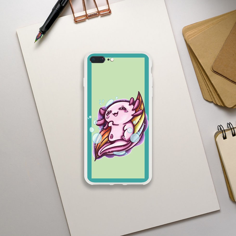 Thumbnail: Rainbow Slide Axolotl
