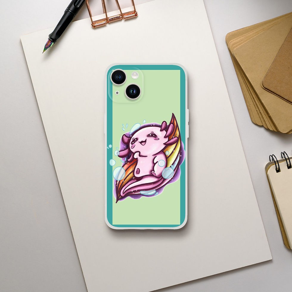 Thumbnail: Rainbow Slide Axolotl