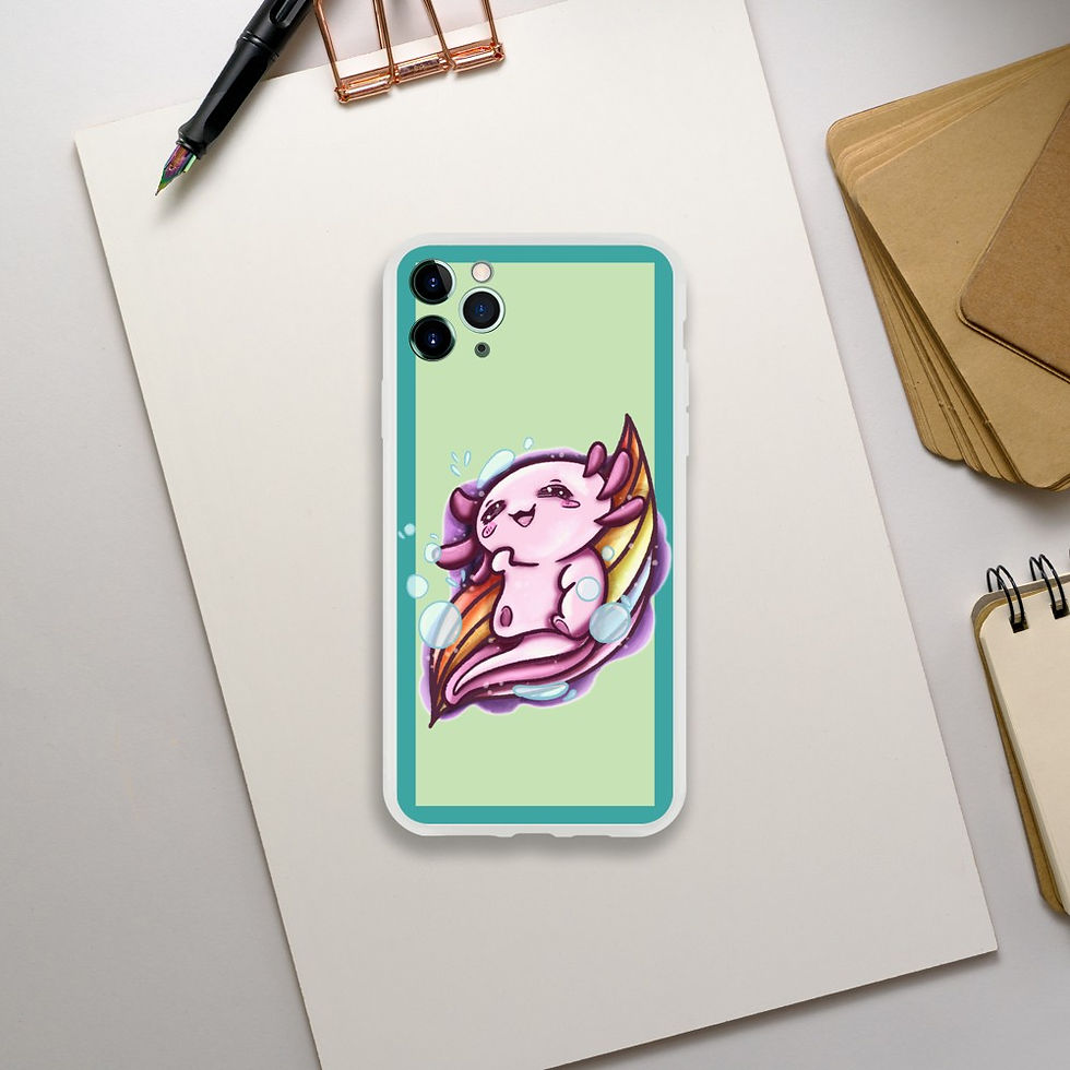 Thumbnail: Rainbow Slide Axolotl