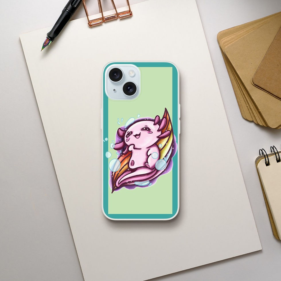Thumbnail: Rainbow Slide Axolotl
