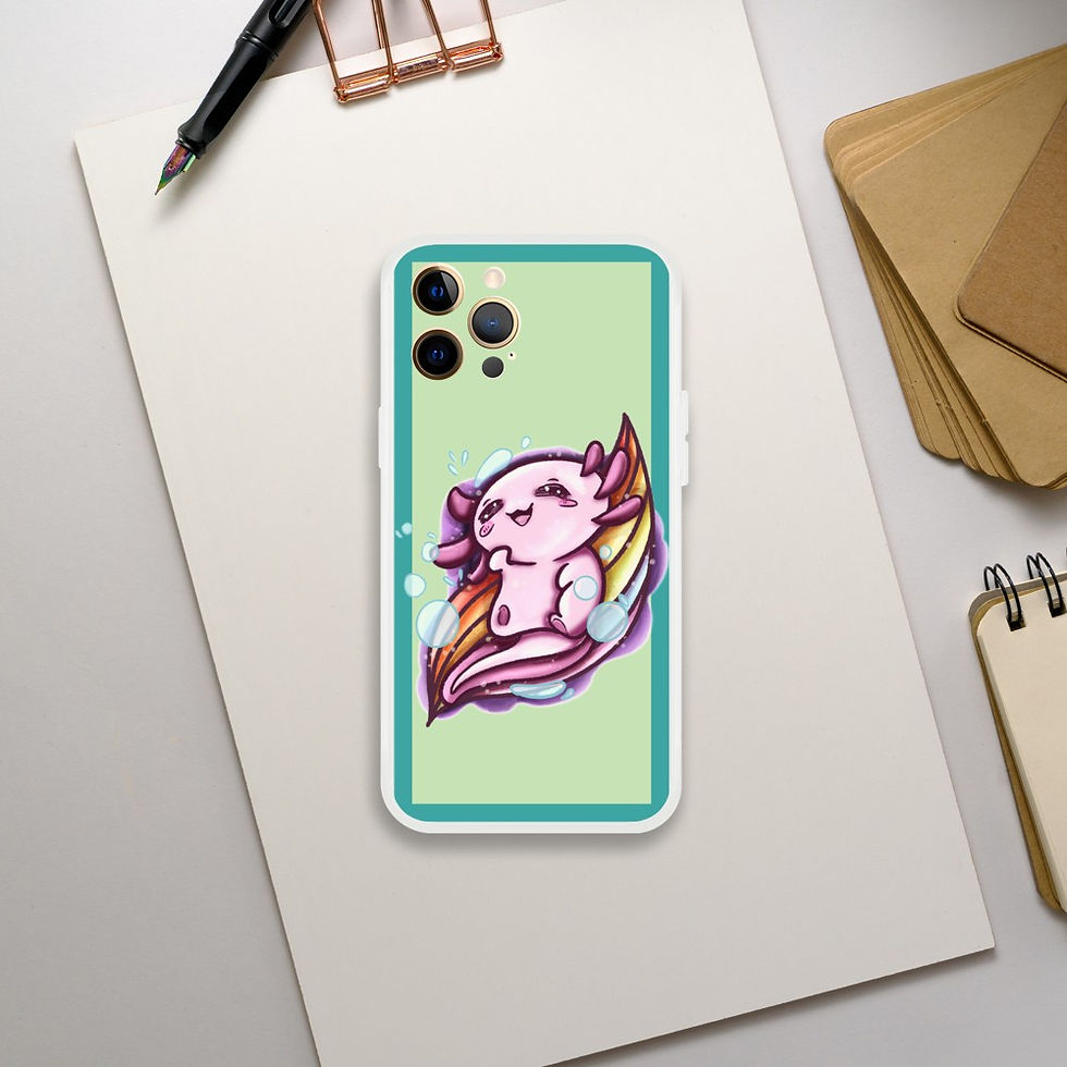 Thumbnail: Rainbow Slide Axolotl