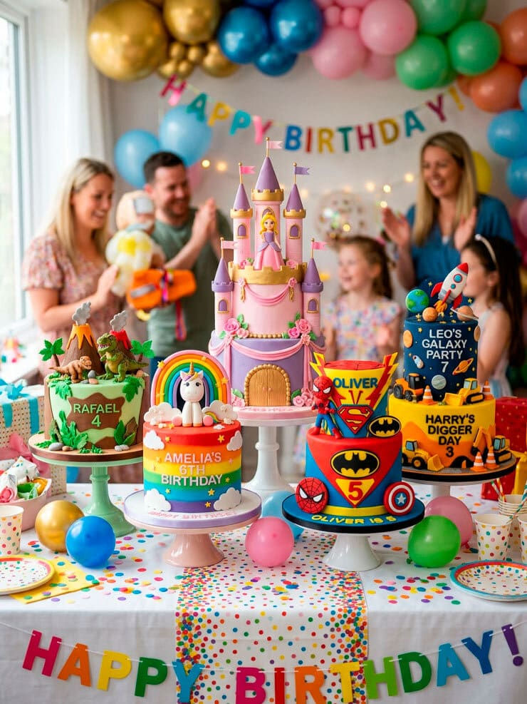 Memorable Cakes for Children's Birthdays: A Design Guide