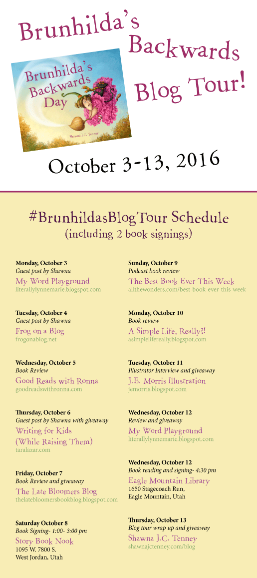 Brunhilda's Backwards Blog Tour!