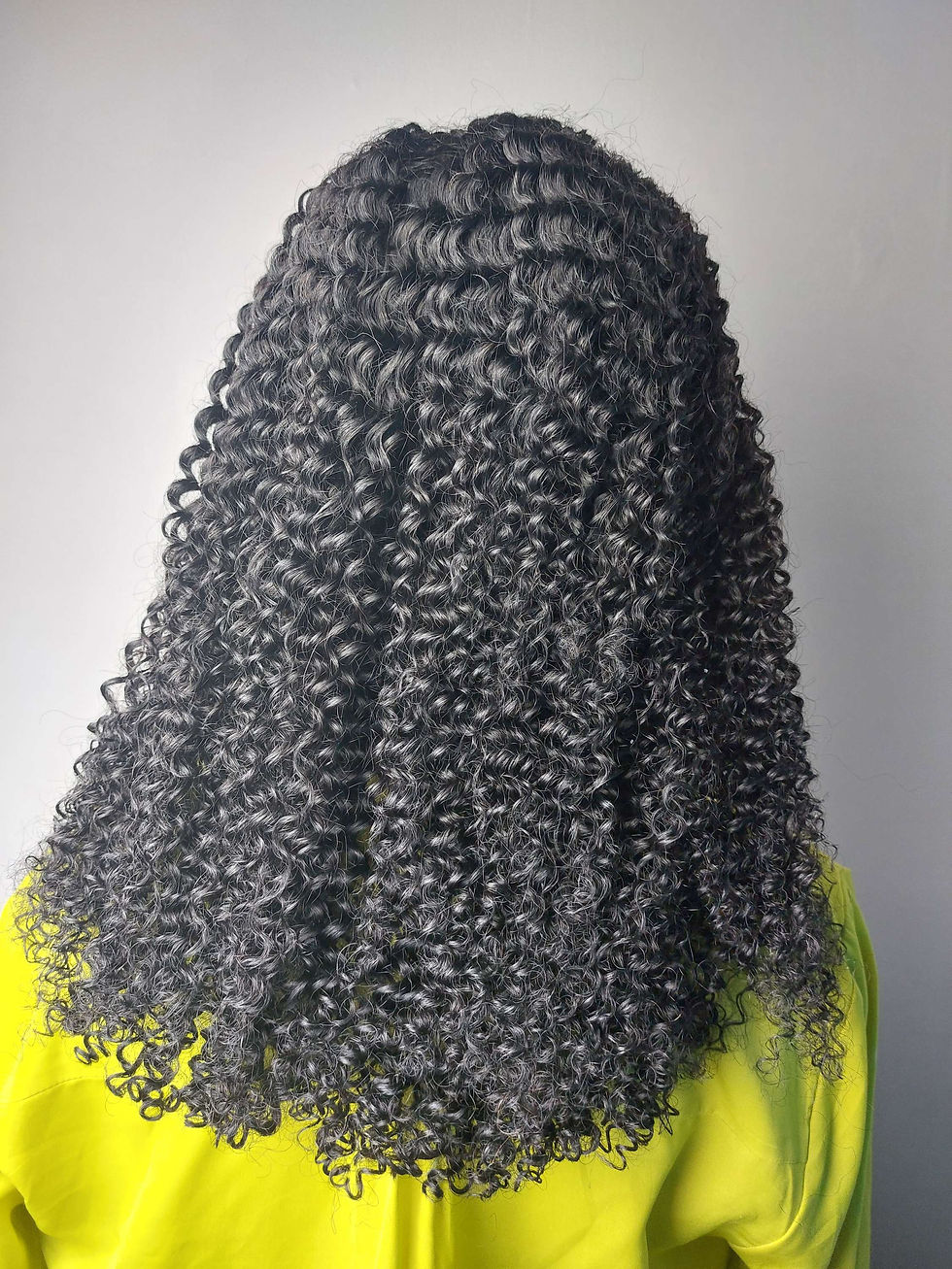 Thumbnail: 4*4 Kinky Waves Human Hair Wigs Baby Hair