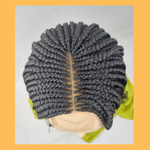 Thumbnail: Braided Wig with Ghana Weave Closure