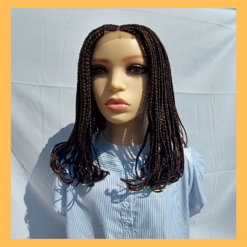 Thumbnail: Braided Wig with Ghana Weave Closure