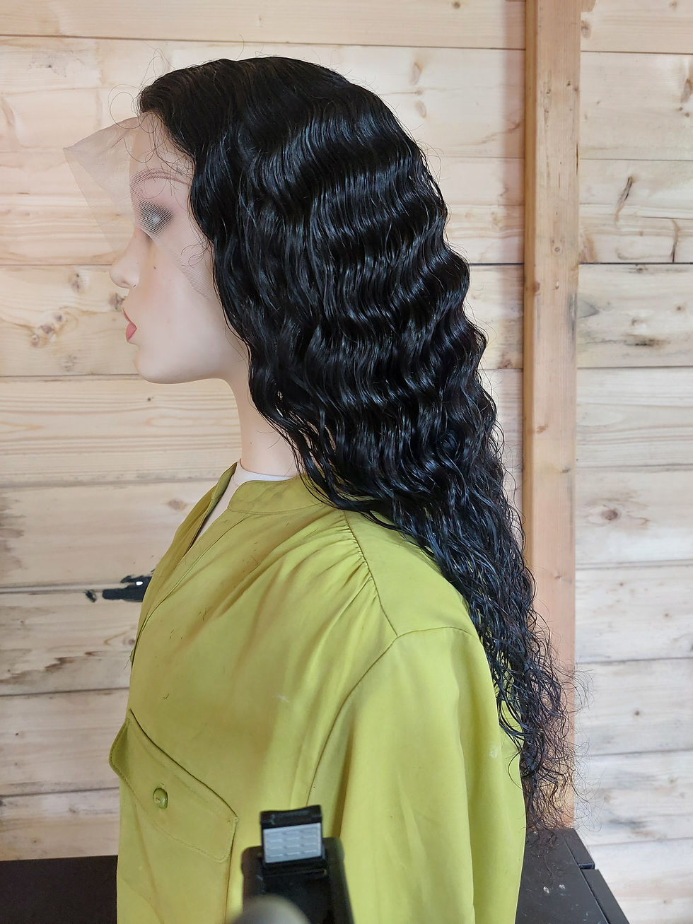 Thumbnail: 13*4 Deepwave Human Hair Wigs Baby Hair