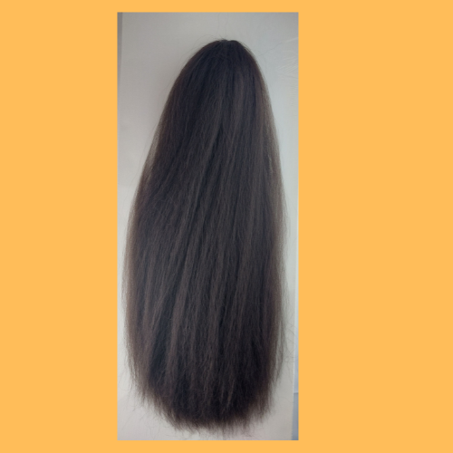 Thumbnail: Long Kinky Straight Ponytail