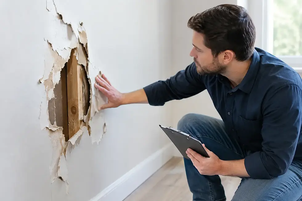 When Should Drywall Be Replaced After Damage?