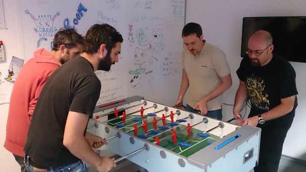 Knockout Stage of the Foosball began