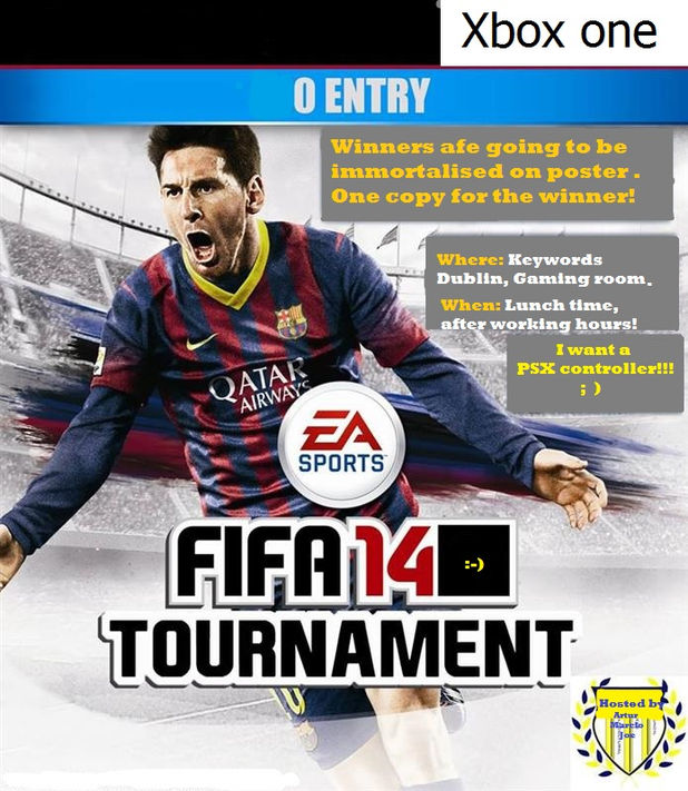 FIFA 14 tournament began!