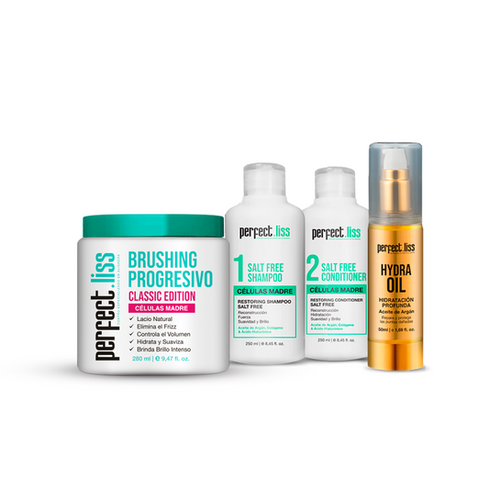 SÚPER PROMO Alisado Orgánico Shampoo y Acondicionador Aceite de Argán 